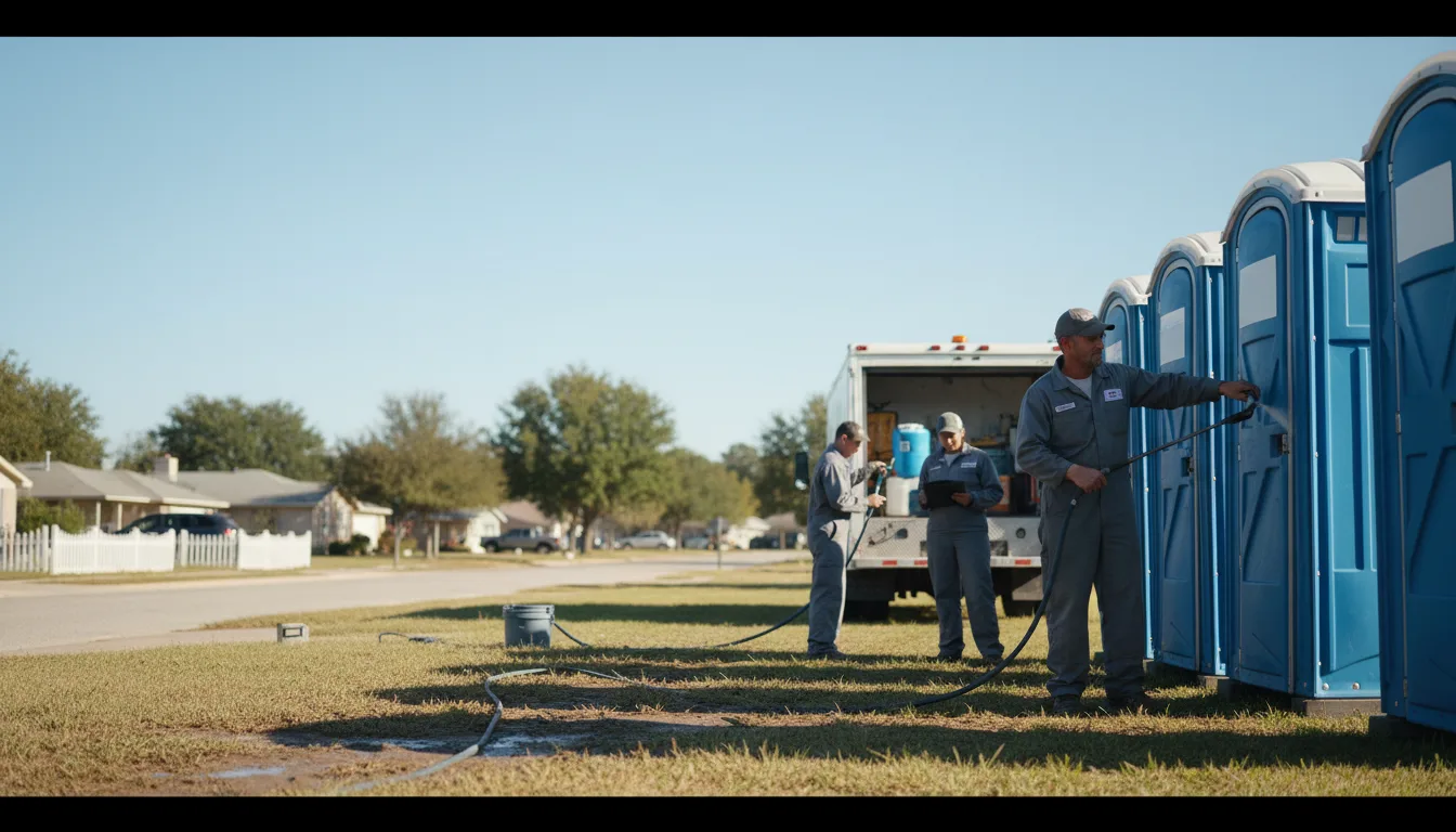 Long-Term Portable Toilet Rental in Vermillion, SD near me